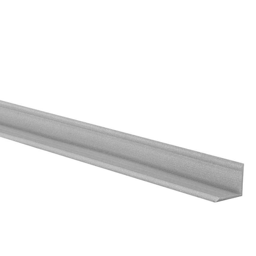 Självhäftande mjuk golvlist 10x10mm för kök och badrum PVC-band för fogtätning Silver 5m