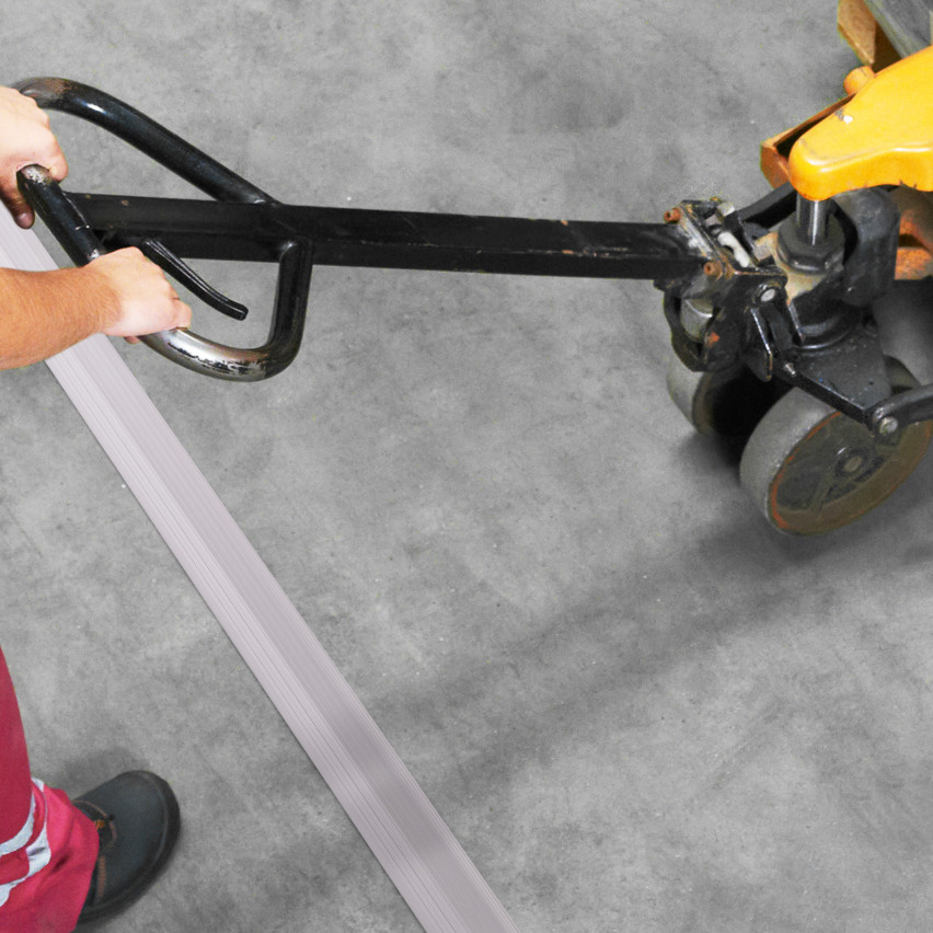 Kabelkanaler av PVC - 200 cm, trapetsformade, grå
