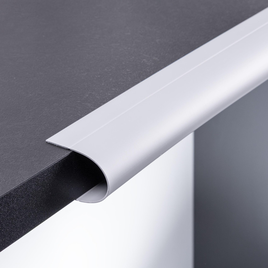 Plinthe multifonctionnelle en PVC Tegelsten 6in1 – panneau de finition auto-adhésif
