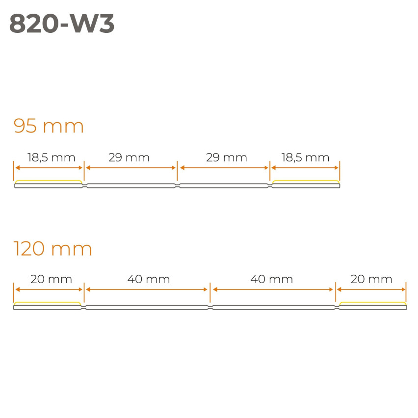 Mångsidig PVC-list 4-i-1 – Självhäftande Avslutningspanel, 120 mm, Mörkgrå