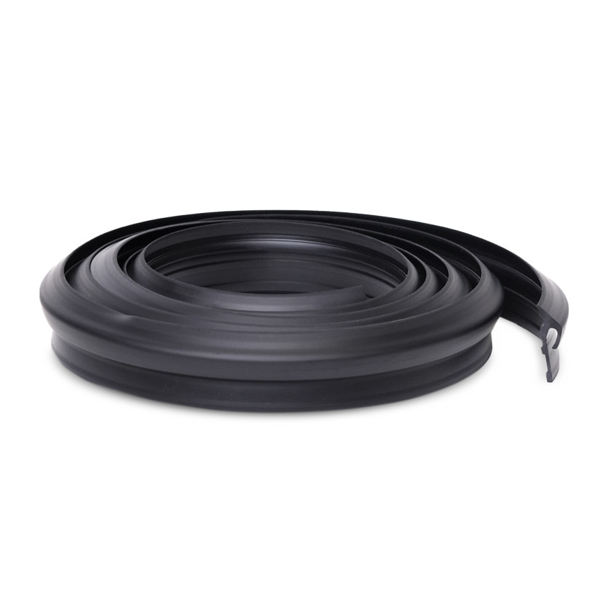 Packning för metallfönsterbrädor PVC 1 m, svart, packningar