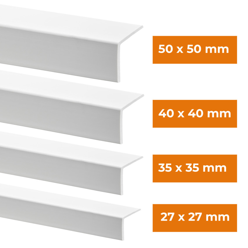 Mjuk hörnskyddslist PVC Röd, skyddande KM