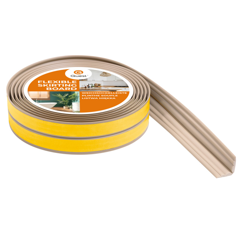 Halkskyddande PVC-remsa 40mm, LAP2 beige, 5m