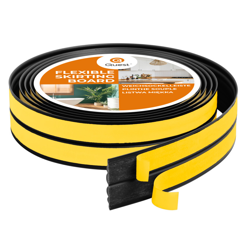 Halkskyddande PVC-remsa 40mm, LAP2 svart, 5m