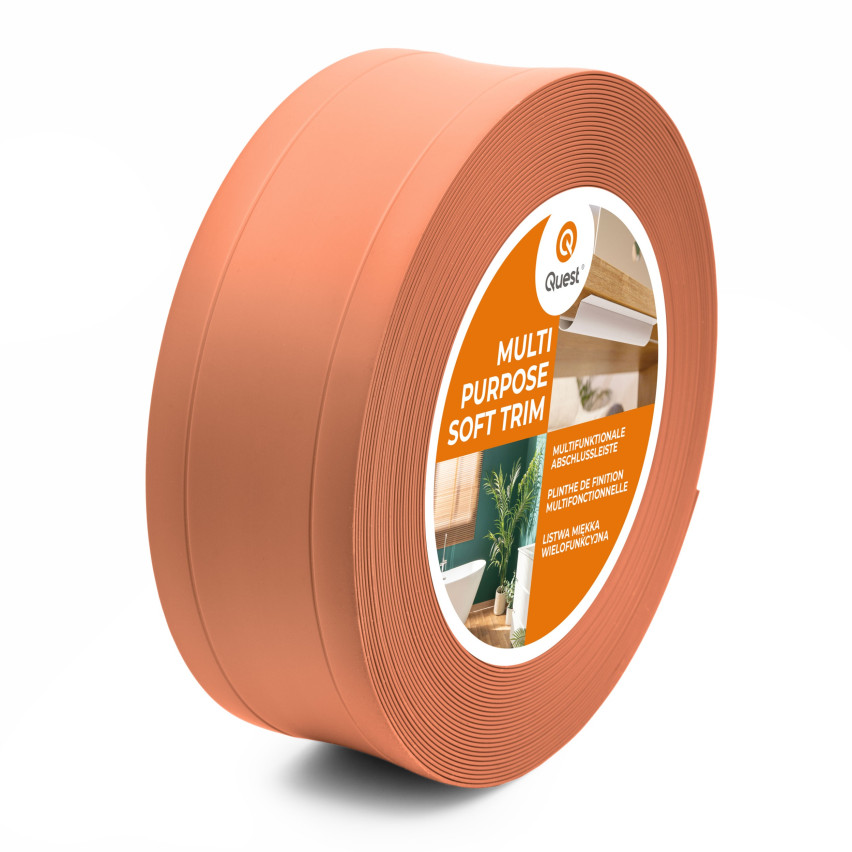Plinthe multifonctionnelle en PVC Tegelsten 6in1 – panneau de finition auto-adhésif