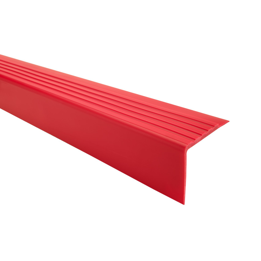 Antiglidprofil för trappor 40x40mm 150cm röd