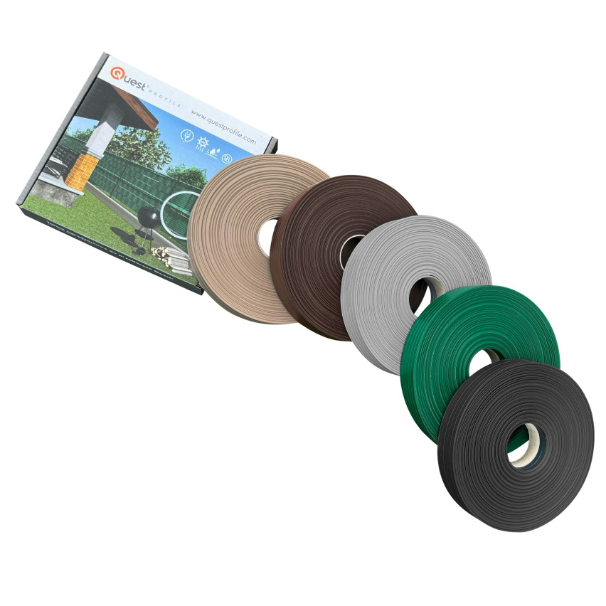 Listwa panelowa, szary 4,75 cm x 50m