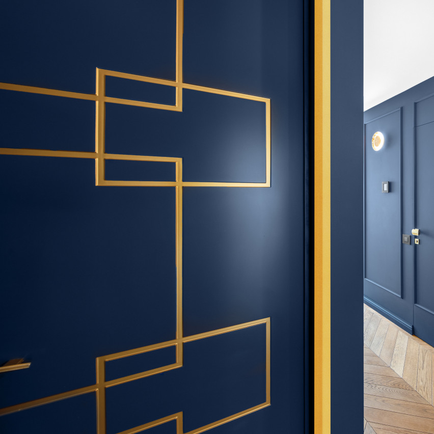 Hörnlist för hård vinkel, självhäftande, guld