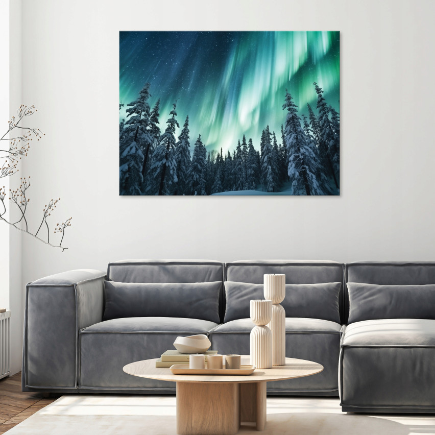 LORZA LAS TURKUS NATURE NIGHT ON FLAT WALLS SITTING ROOM 100x70