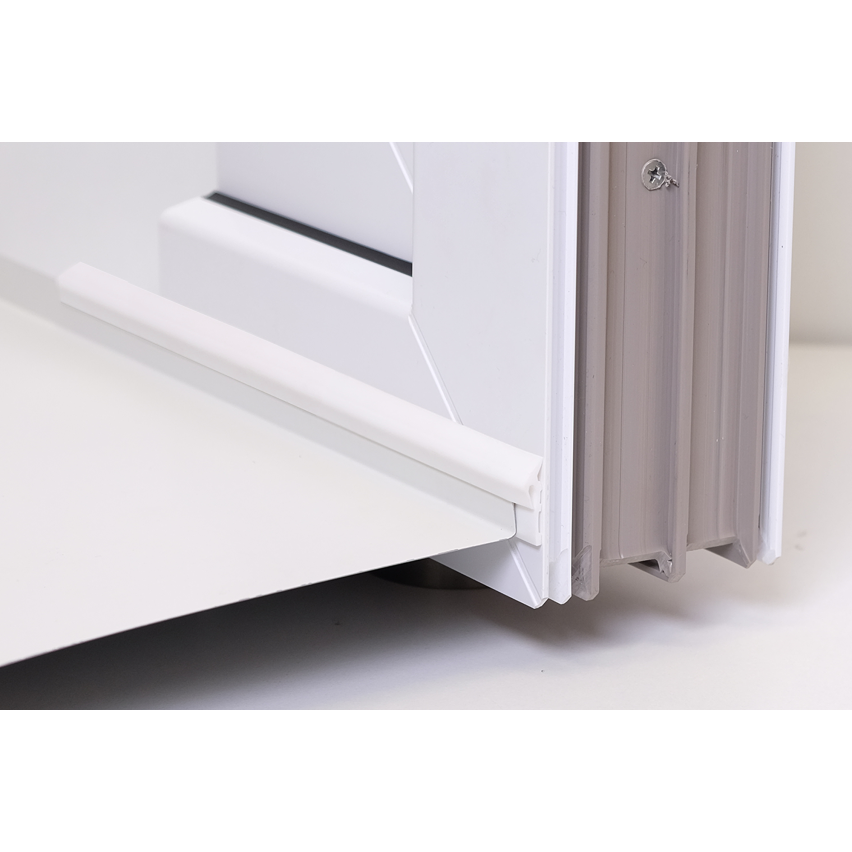 Packning  för metallfönsterbrädor PVC , packningar, grafit, 100 cm