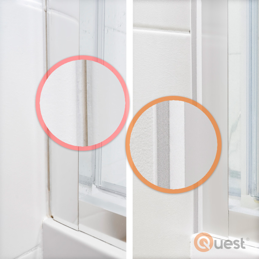 Monteringslist PVC avslutningslist, självhäftande, flexibel, grå