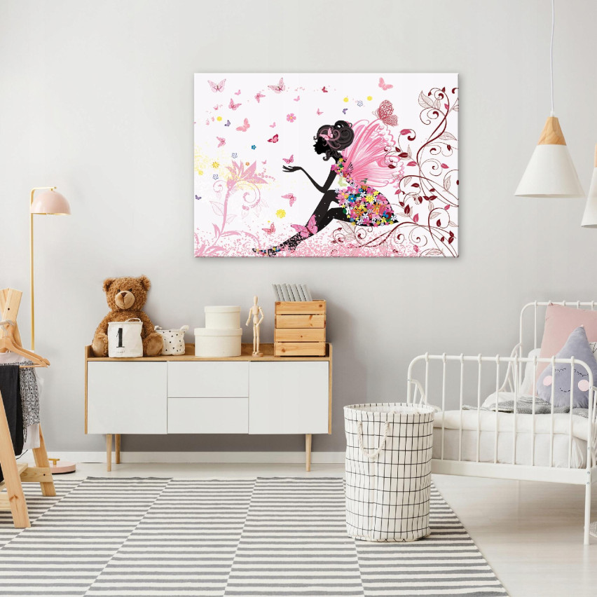 Målning för ett flickrum Canvas 120x80