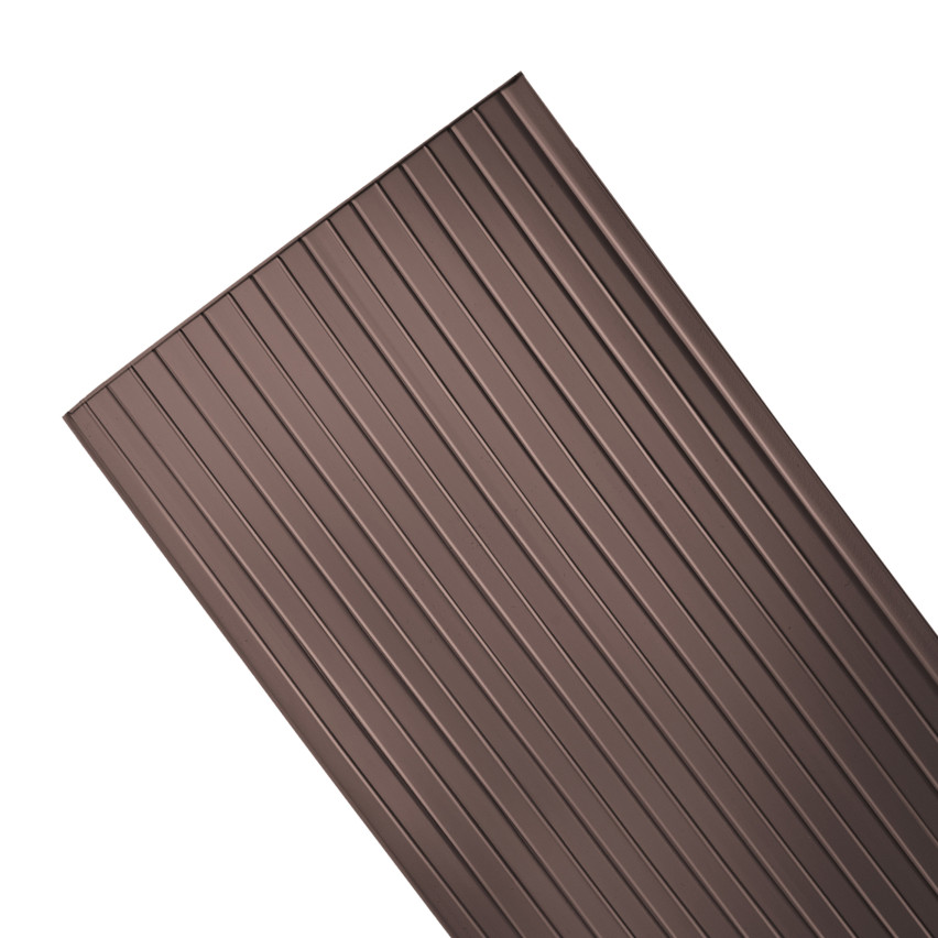 Insynsskydd PVC för trädgården och balkongen  UV-beständig, 900 g/m2, brun