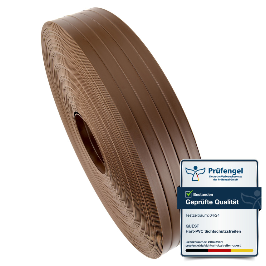 Staketprofil, skyddslist PVC , brun