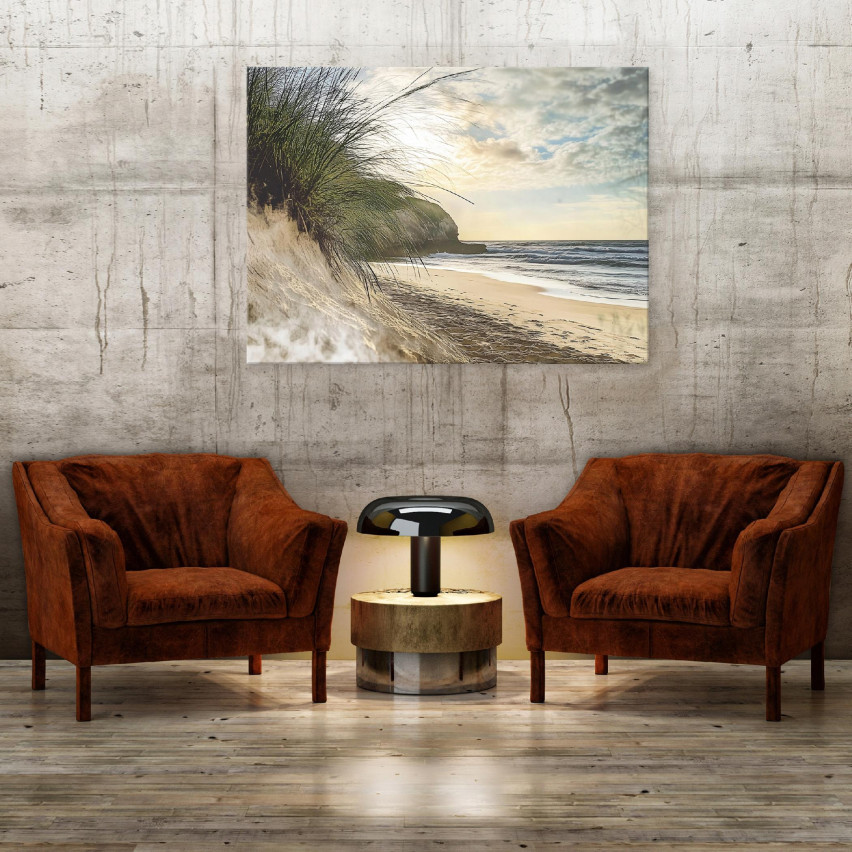 väggmålning hav strand natur för vardagsrum vardagsrum kök 120x80