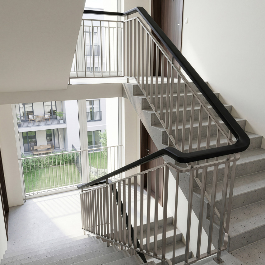 Ledstång trappa PVC PREMIUM 40x8 mm, handräcke i mjuk, Rött vin, 1 m