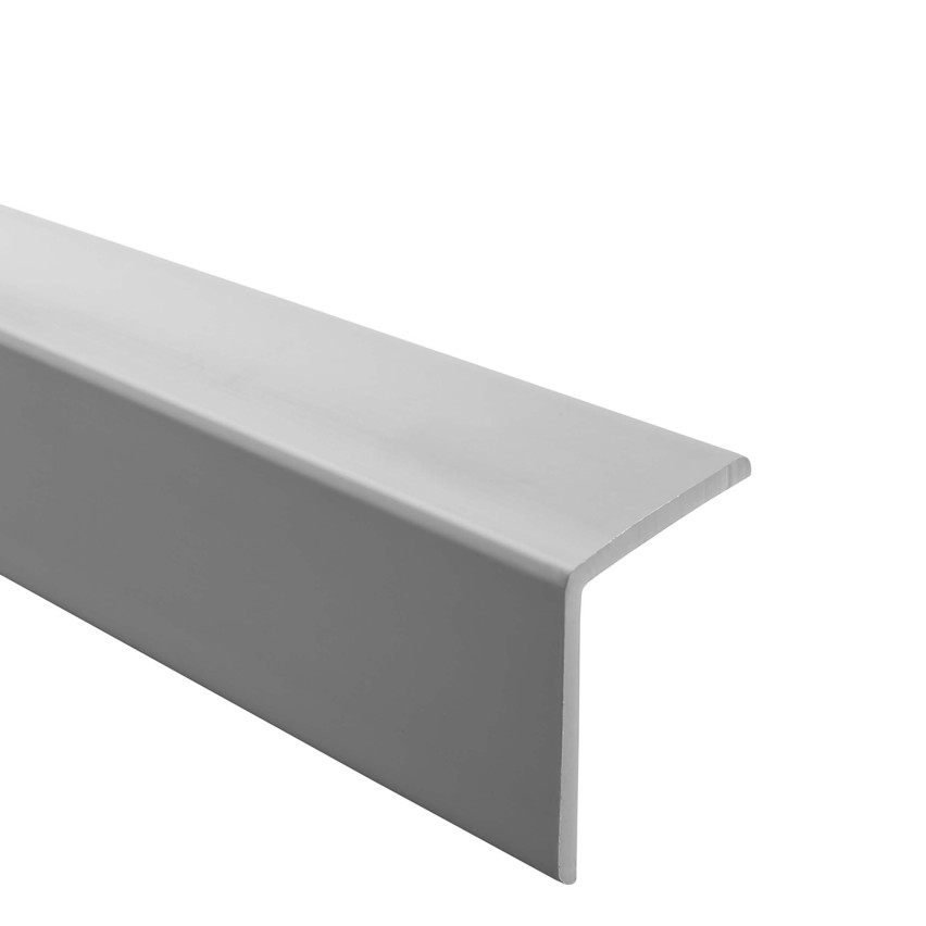 Mjuk hörnskyddslist PVC självhäftande skyddande KM, silver