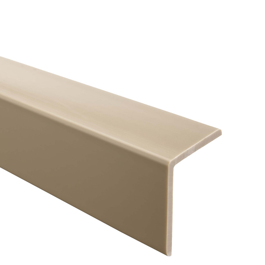 Mjuk hörnskyddslist PVC självhäftande skyddande KM, beige