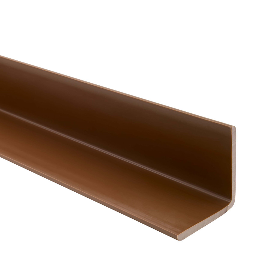 Mjuk hörnskyddslist PVC skyddande KM, brun