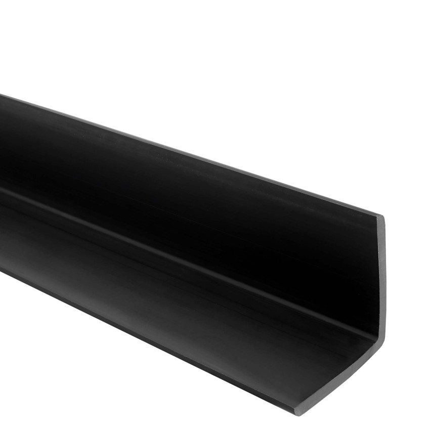 Mjuk hörnskyddslist PVC svart, skyddande KM