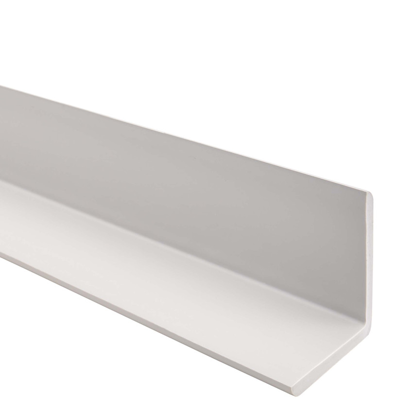 Mjuk hörnskyddslist PVC skyddande KM, ljusgrå