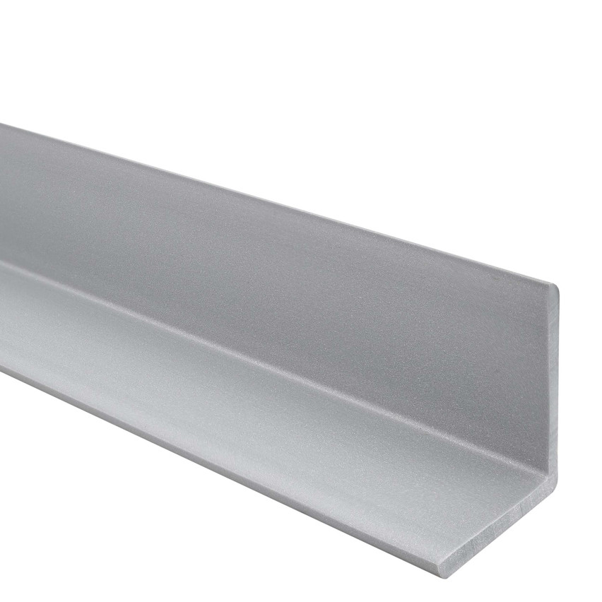 Mjuk hörnskyddslist PVC skyddande KM, silver