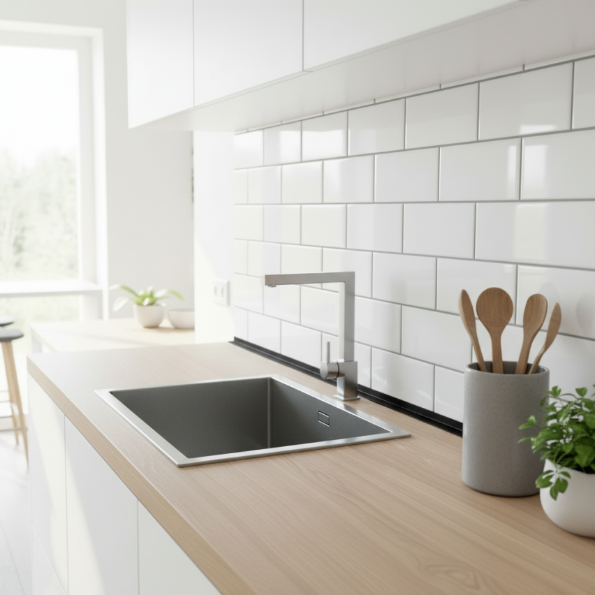 Hårt hörnskyddslist PVC självhäftande limmade på utsidan, dekorativa  KTZ, blå