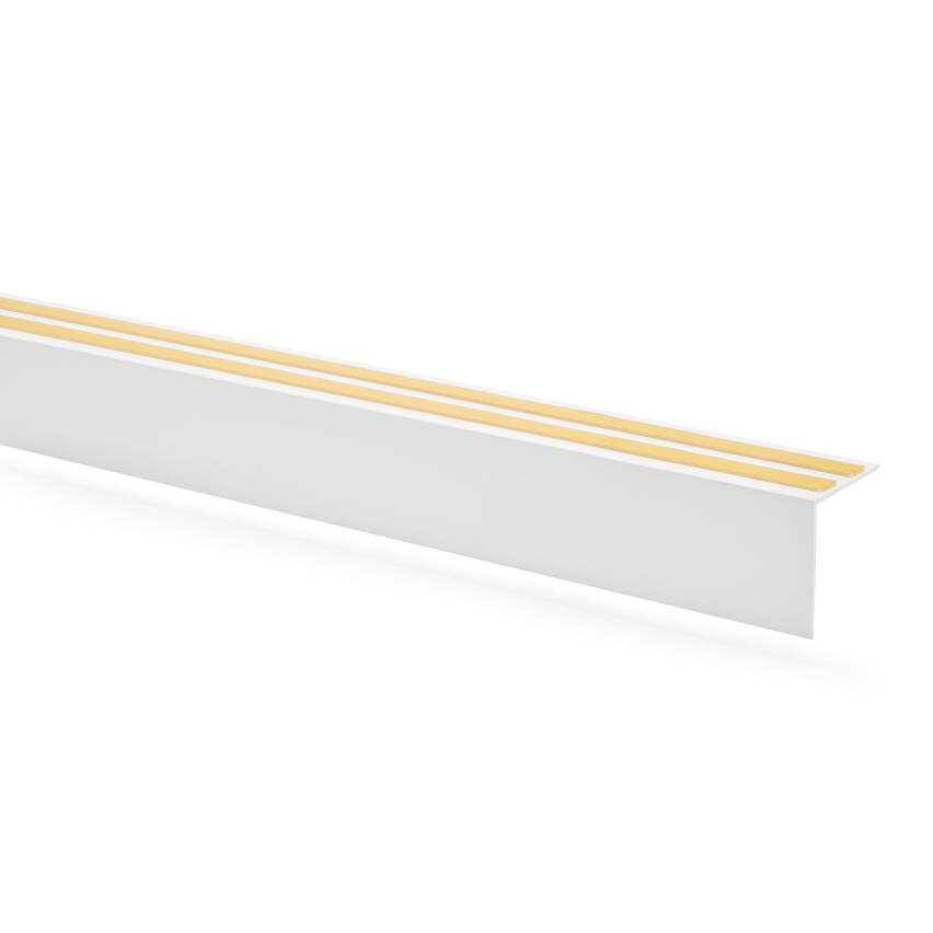 List för gardinstänger PVC gardinskena tak LK, vit