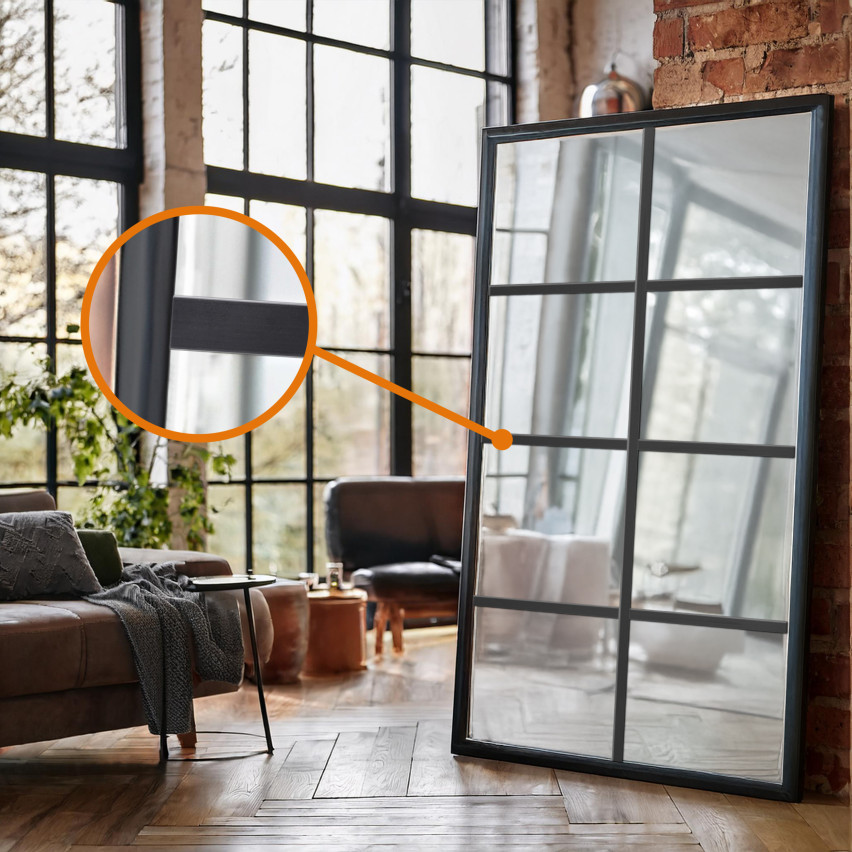 Hård plattstång PVC med självhäftande tejp  PP, vit, 10 m