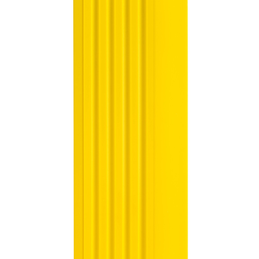 Halkfri trappkantlist PVC 52x40mm, trapprofil varningsprofil RGP-O, gul