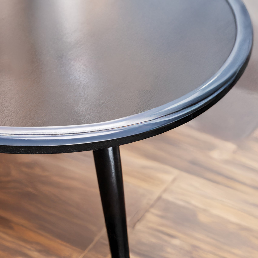 Kantband, self-adhesive transparent PVC 10x10 mm, genomskinlig, 5 m