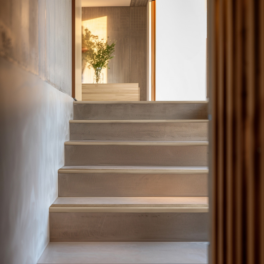 Halkfri trappkantlist PVC 40x25 mm, självhäftande trapprofil med självhäftande tejp ND, mässing