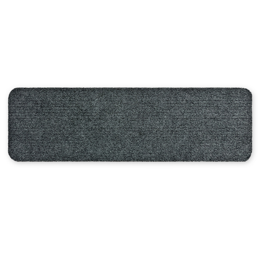 Självhäftande trappräcka, halkfri rak 76x20 cm, trapptäckning, grå