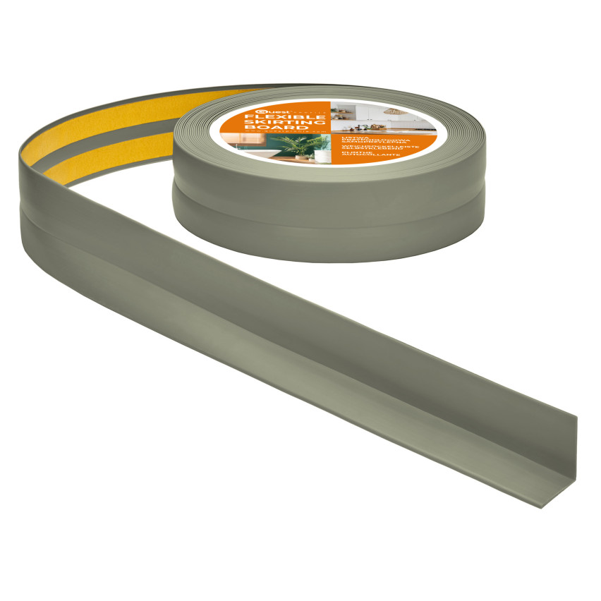 Självhäftande mjuk golvlist, väggbeklädnad för kök och badrum, PVC-förseglingstejp, flexibel hörnlist, olivgron