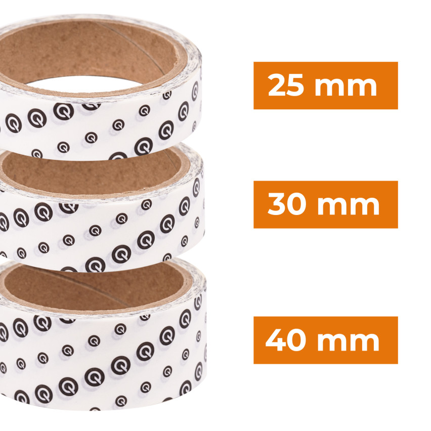 Stark dubbelhäftande tejp för PVC, trä, metall