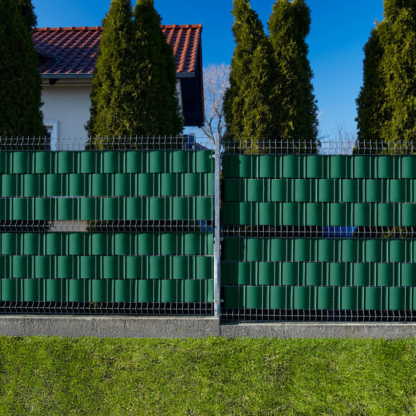 Insynsskydd PVC för trädgården och balkongen  UV-beständig, 900 g/m2, grön