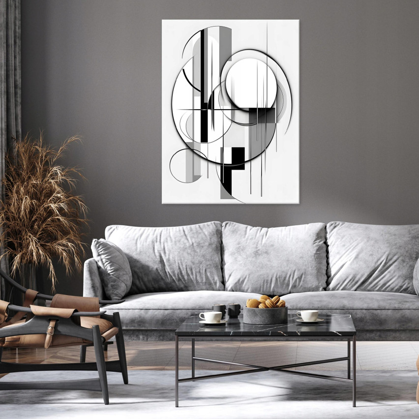 BAKGRUND FÖR ABSTRAKTA MODERNA FIGURER PÅ PANEL FÖR SÄLLSKAPSRUMMET 120x80