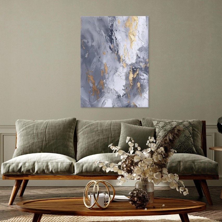 marmor förgylld abstrakt på panelvägg för vardagsrum sovrum sovrum vardagsrum 120x80