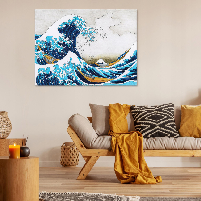 målning stor våg i känguru på canvas vägg för vardagsrum sovrum 40x30