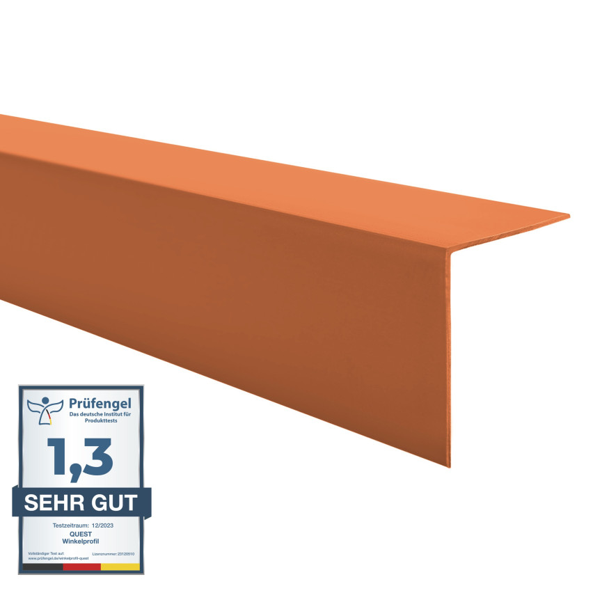 Hård hörnskyddslist PVC dekorativa vinkelprofil KT, Tegelsten