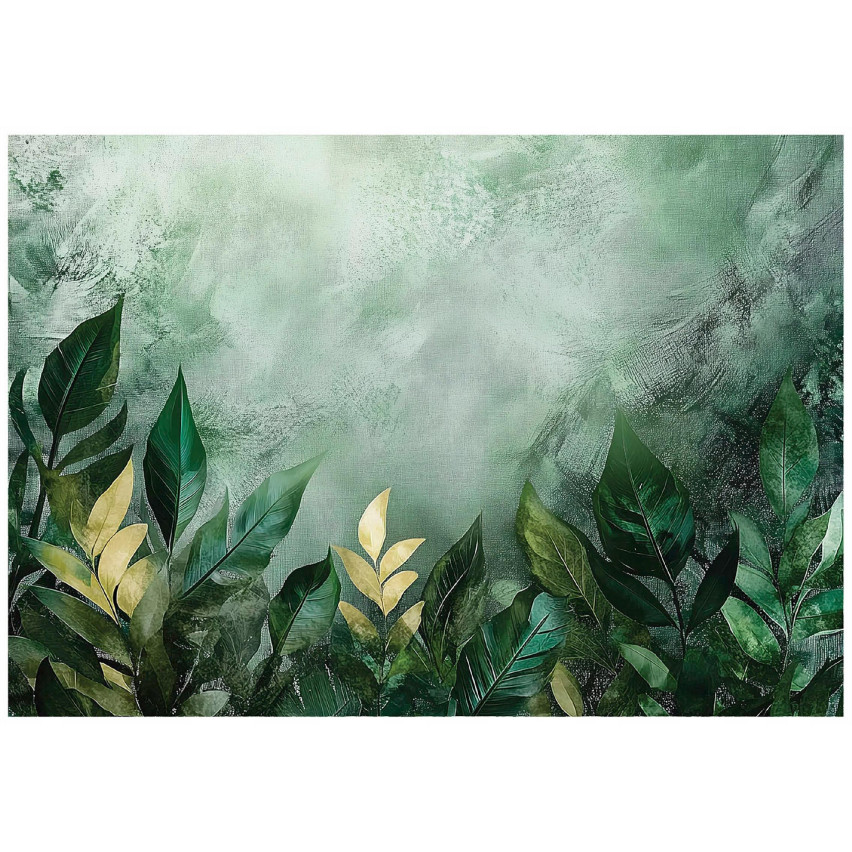 FLIZELINE FOTO tapet GRÖNA LÖV NATUR NATUR SITTING ROOM FLIZELINE 200x140