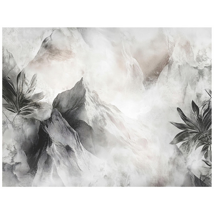 väggmålning betongblommor på fleece för vardagsrum tapeter 150x105