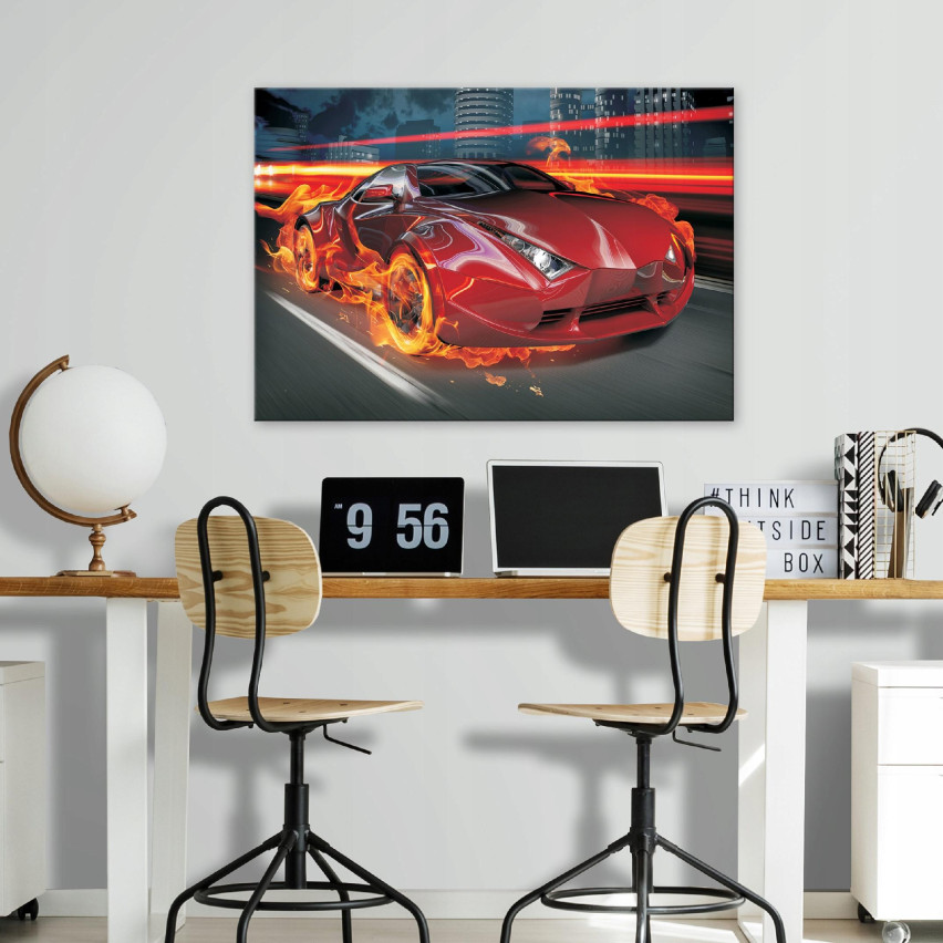 Bild för ett BARNRUM Ungdom Auto 120x80