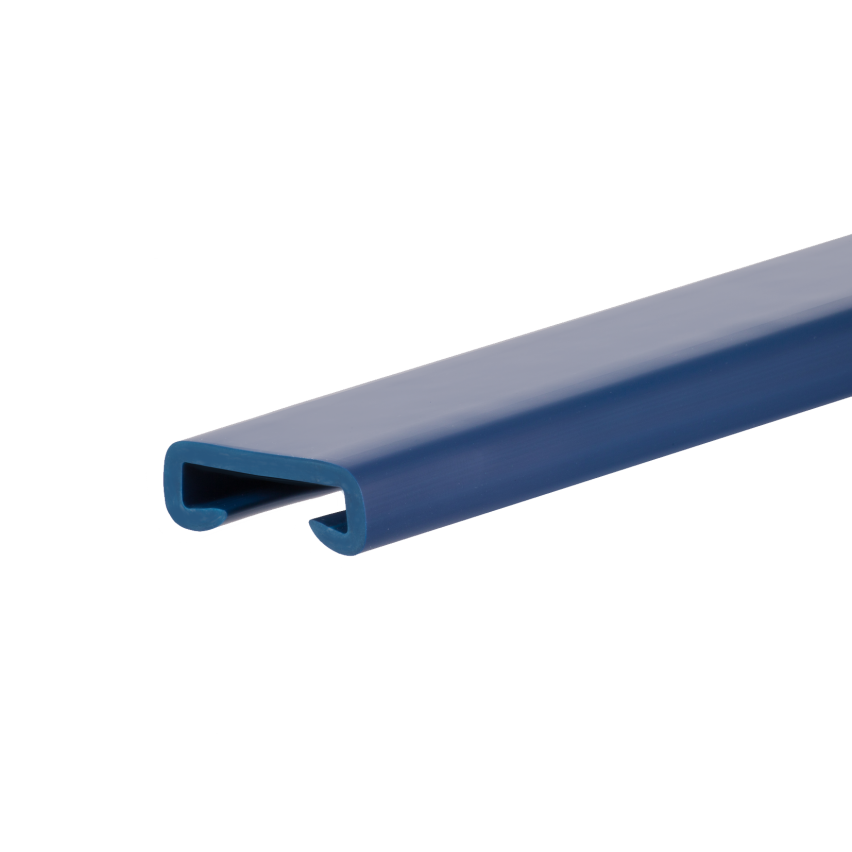 Ledstång trappa PVC PREMIUM 40x8 mm, handräcke i mjuk, Marin
