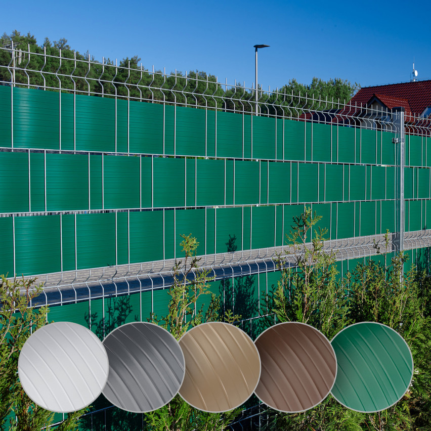 Insynsskydd PVC för trädgården och balkongen  UV-beständig, 900 g/m2, grön, 26 m