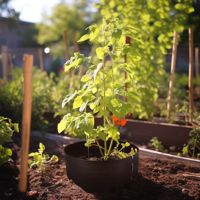 Bevattningsring PVC bevattningssystem, grå
