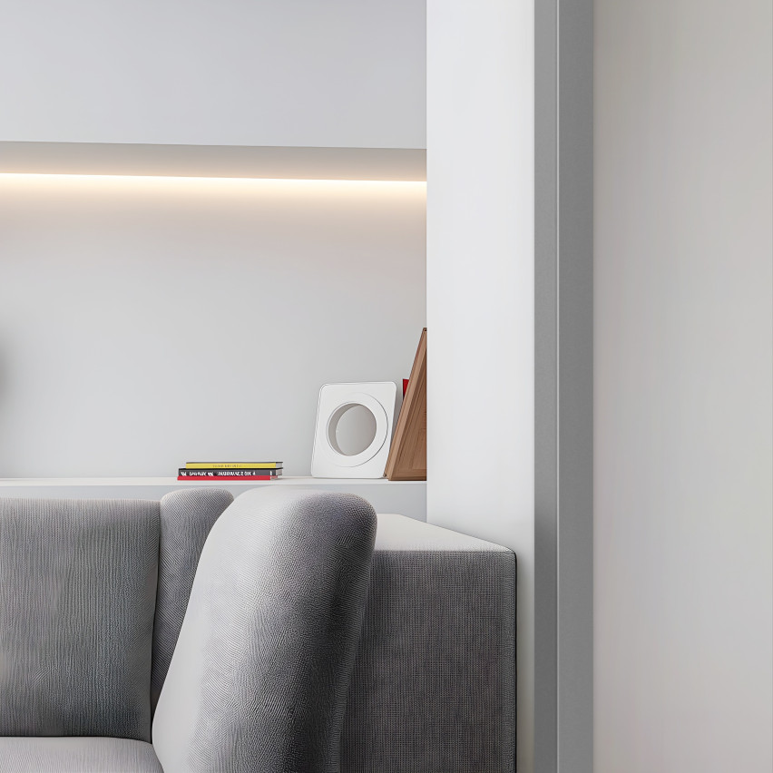 Hård hörnskyddslist PVC dekorativa vinkelprofil KT, blå