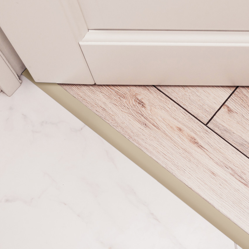 Självhäftande tröskellist PVC  LP, beige
