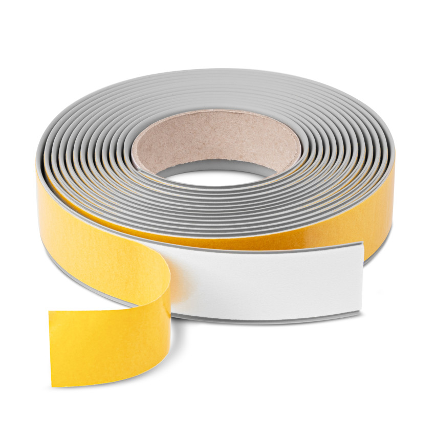 Självhäftande tröskellist PVC  LP, grå