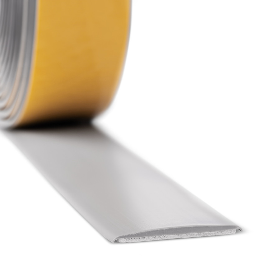 Självhäftande tröskellist PVC  LP, grå